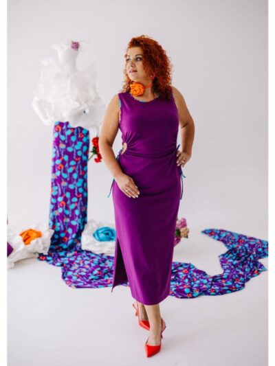 Wykrój na sukienkę damską Viola rozmiar 3XL-9XL