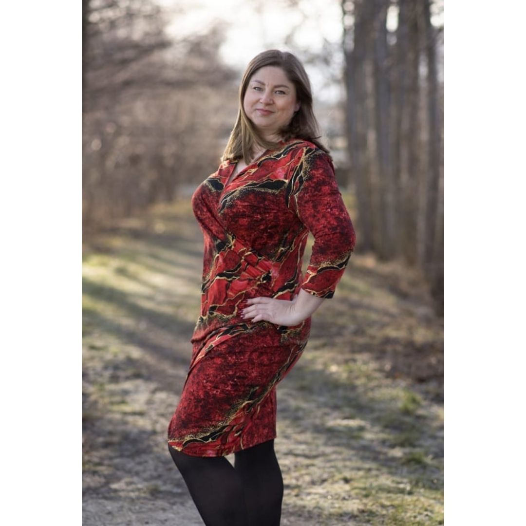 sukienka klaudia glamour plus size 9