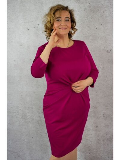 Wykrój na sukienkę damską Lamia plus size rozmiar 3XL-9XL