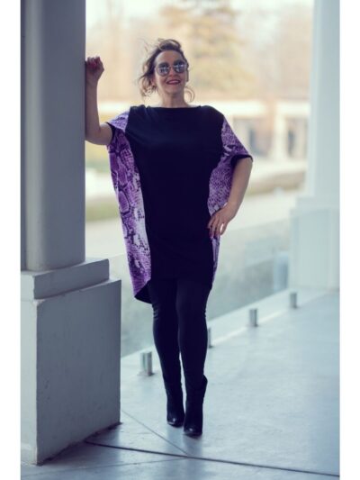 Wykrój na sukienkę tunikę damską Azadi plus size rozmiar 3XL-9XL