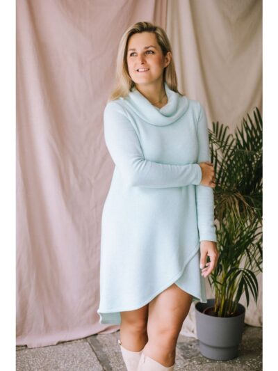 Wykrój na sukienko-tunikę damską Izabella rozmiar 2XS-3XL