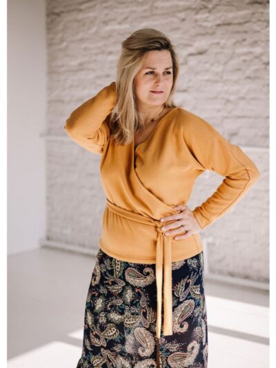 Wykrój na sweter damski Ella rozmiar 2XS-3XL