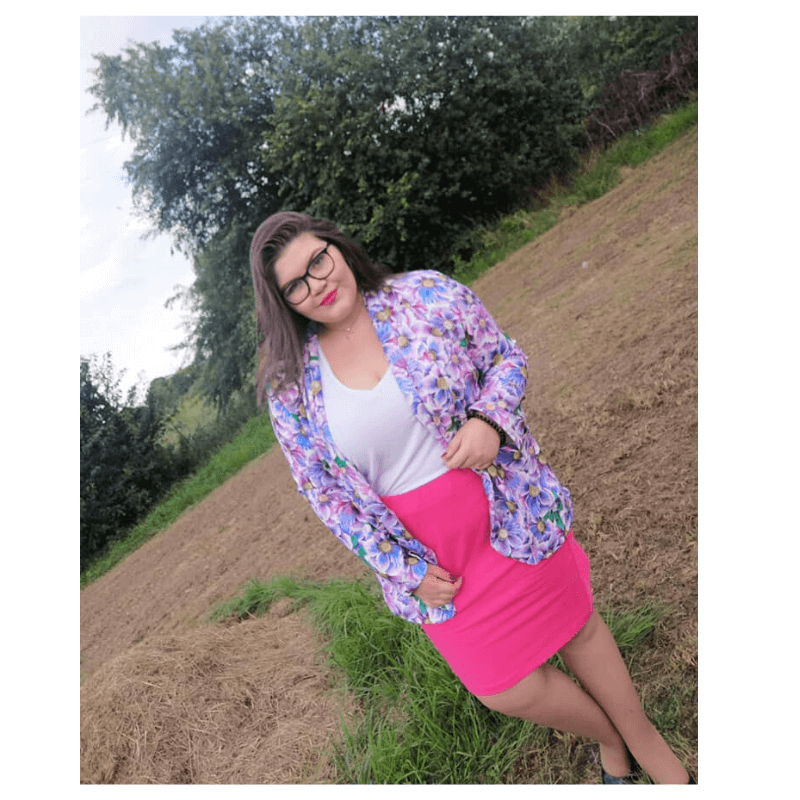 wykrój na kardigan damski plus size