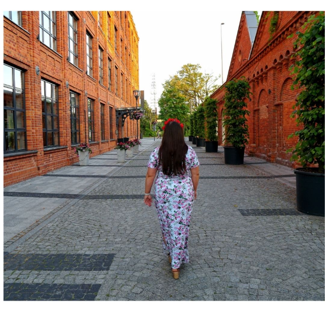 wykroj na sukienka Marina plus size 3