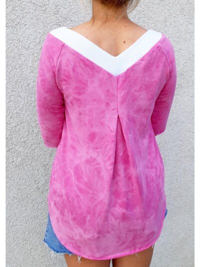 Wykrój na bluzę damską Brenda rozmiar 2XS-3XL