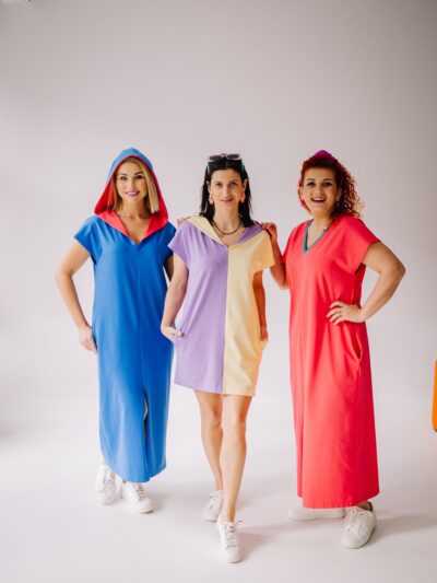 Wykrój na sukienkę damską TAVA rozmiar 2XS-3XL