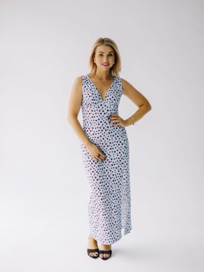 Wykrój na sukienkę damską Savina rozmiar 2XS-3XL