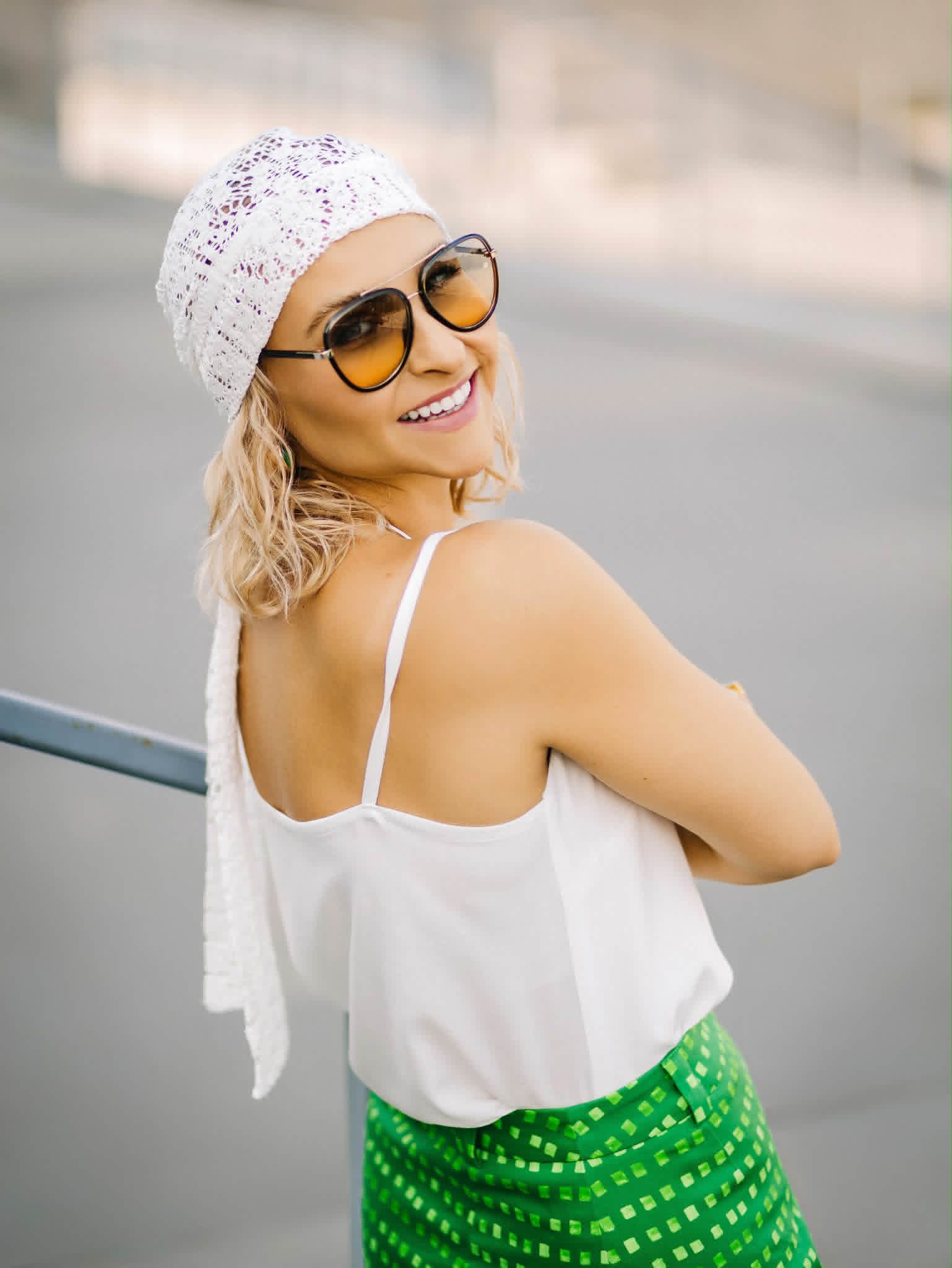 Wykrój na turban damski one size